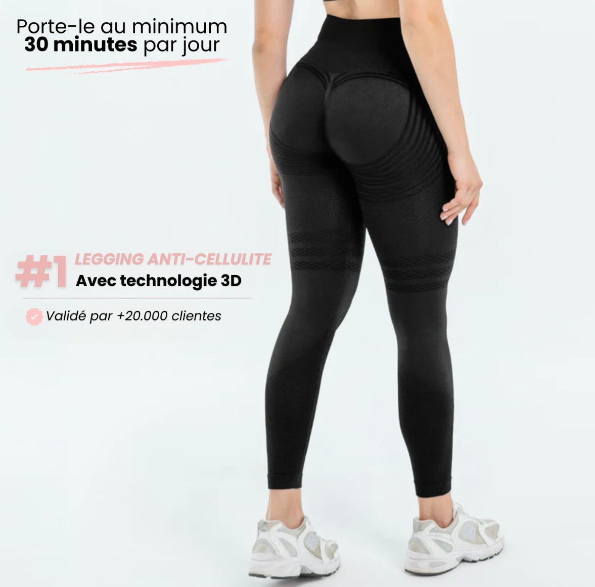 Leggings 3D Dorelia™ - Lisse et Sculpte